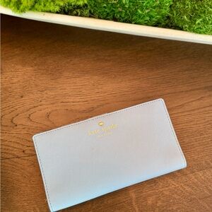 Kate Spade Soft Blue Card Holder